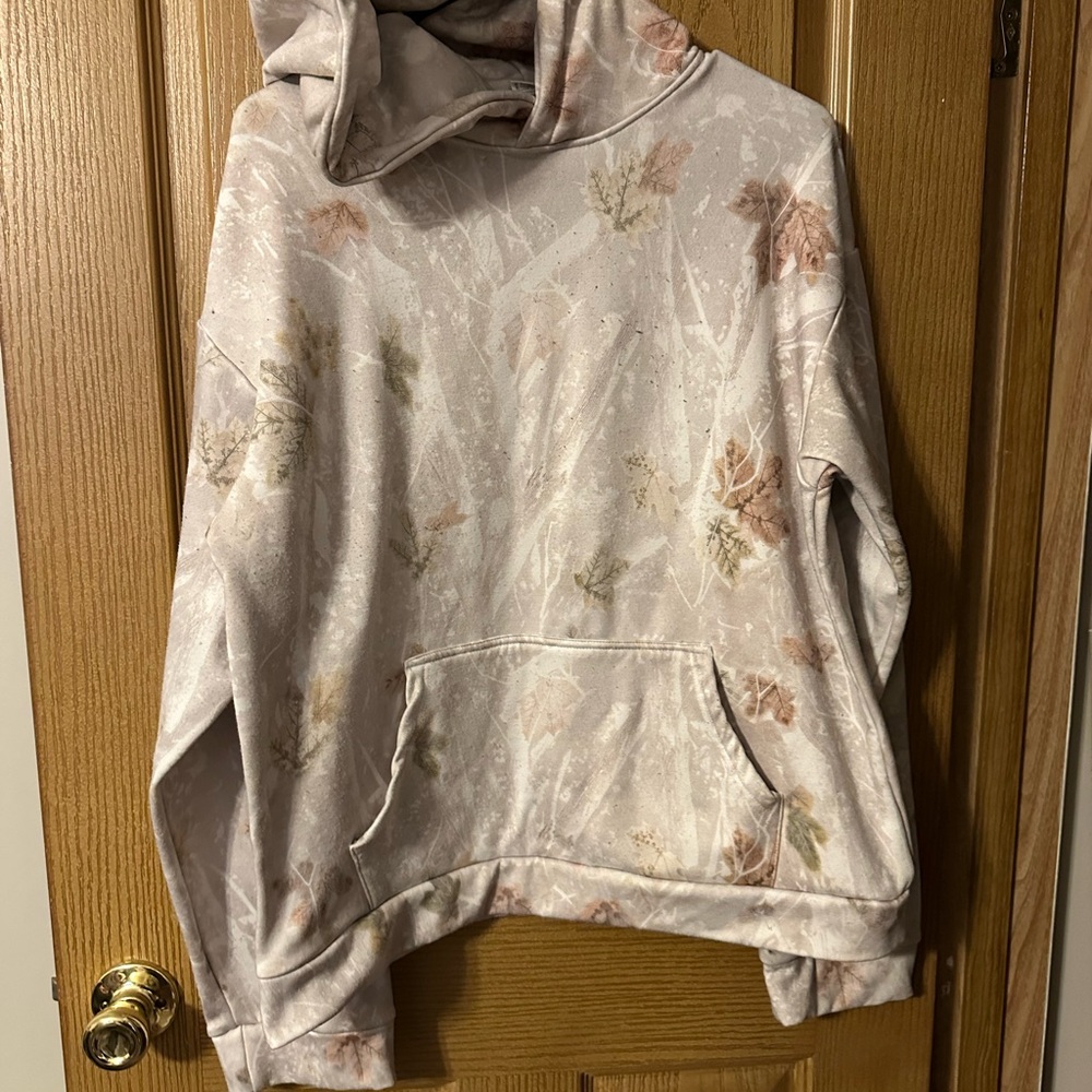 Camo Hoodie with Kangaroo Pocket